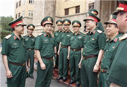 Thượng tướng Phan Văn Giang thăm và làm việc tại Bộ tư lệnh Quân khu